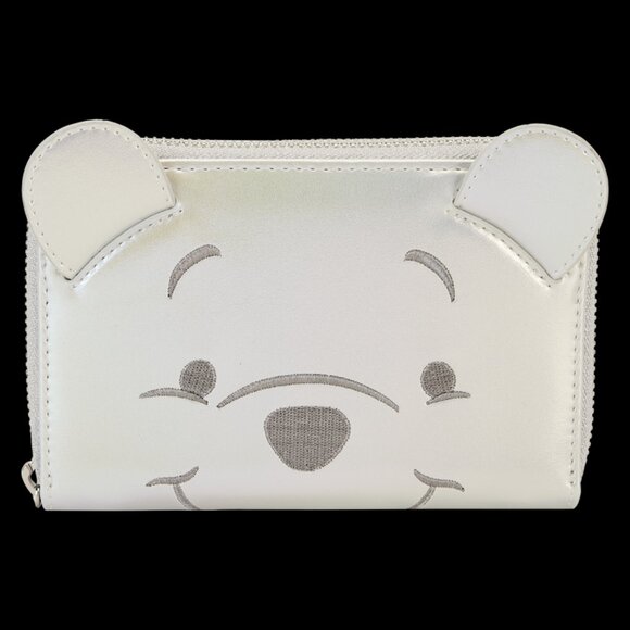 Disney100 LE Exclusive Platinum Winnie the Pooh Cosplay Mini Backpack and Wallet